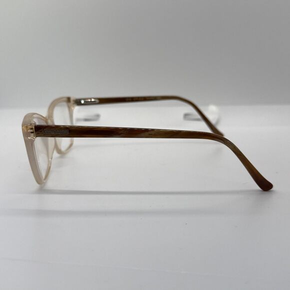 Via Spiga Dulcina Zyloware Eyeglasses Frame 600 Women's Brown Plastic 52-16 135 - Picture 4 of 9